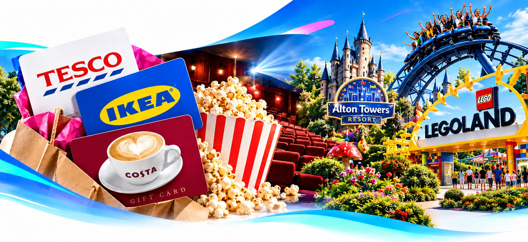 Shopping, cinema and days out